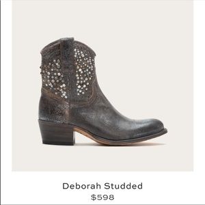 Deborah Studded Frye Boots